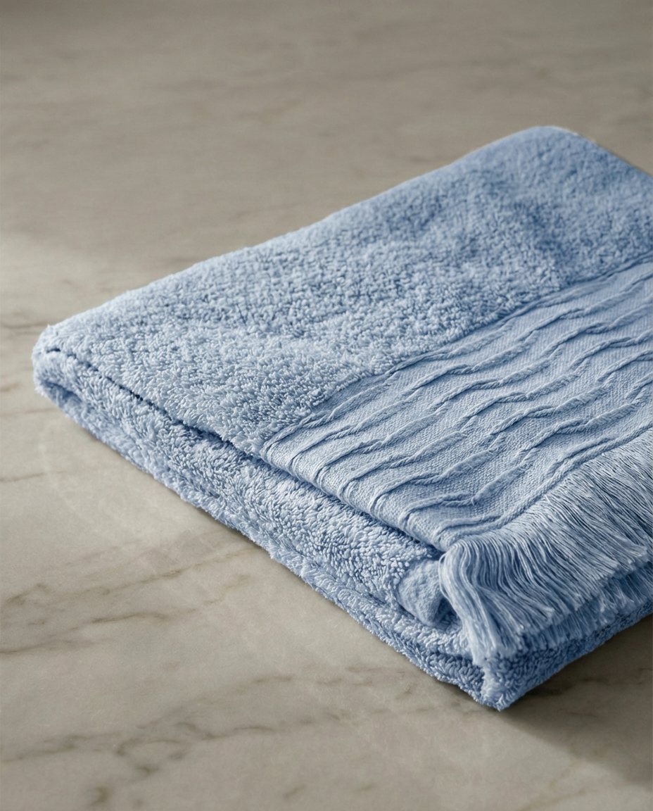 NEFER Hapi Bath Sheet Towel 70 X 140 cm – Baby Blue