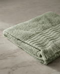 NEFER Papyrus Bath Sheet Towel 70 X 140 cm – Light Green