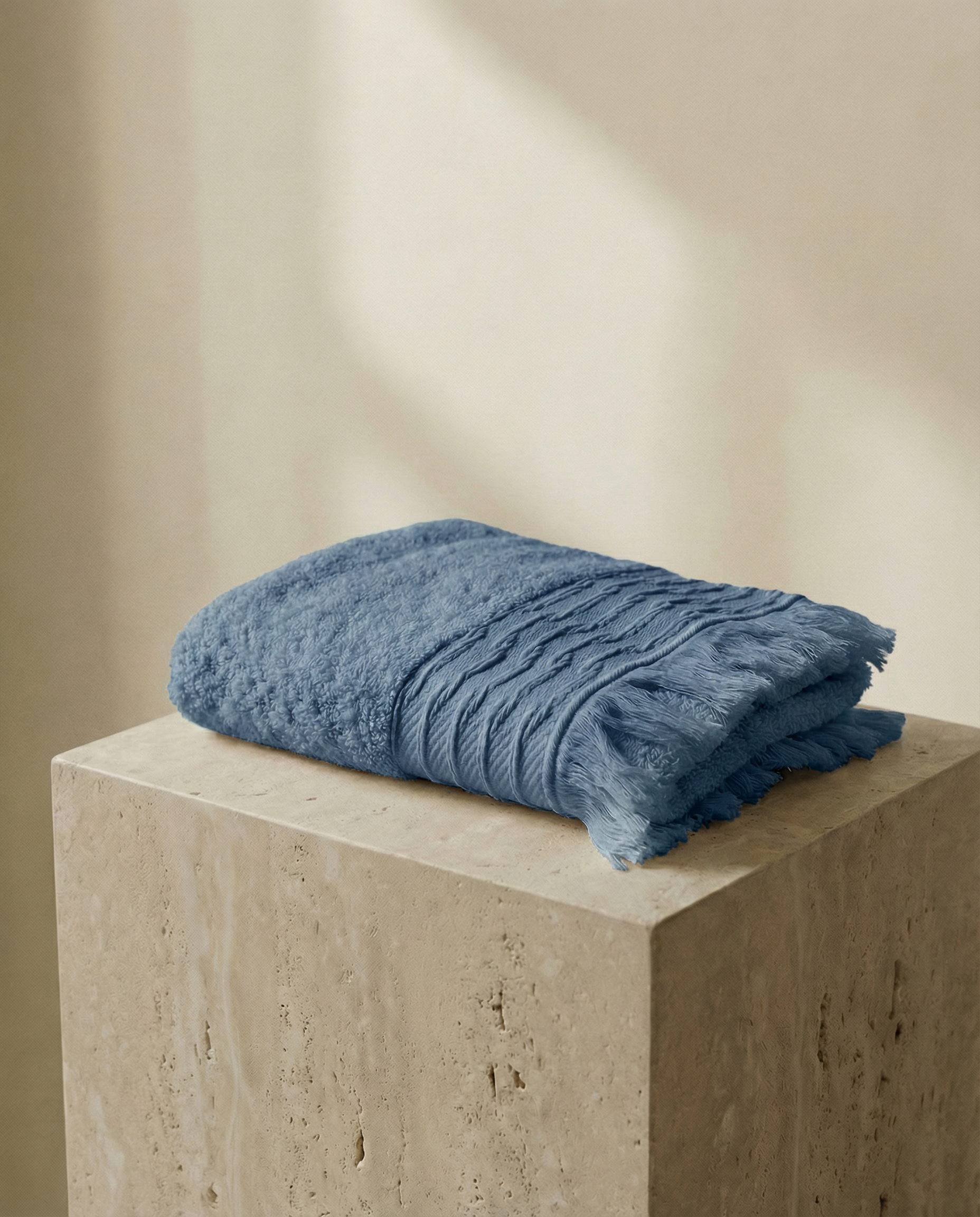 NEFER NUT Towel Set – Navy Blue