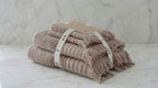 NEFER KARNAK  Towel Set – Warm Grey