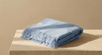 NEFER Hapi Large Bath Sheet Towel 90 X 150 cm – Baby Blue