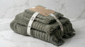 NEFER Oasis Towel Set – Olive Green